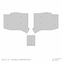 Sofle V2 - Acrylic Components