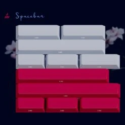 KBDfans Custom Keyboard PBTFans Soul Blossom 11 KBDfans Custom Keyboard PBTFans Soul Blossom -TechCore Sales Store Spacebar a9dcb9c6 e565 40ef 862f 149b3e4758d7