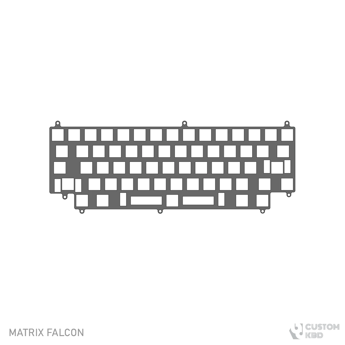 Matrix Falcon POM Plate 1 Matrix Falcon POM Plate