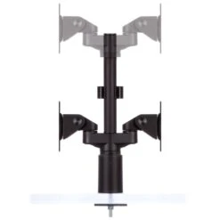 Back To Back Dual Monitor Countertop Mount - POS15 -TechCore Sales Store back to back pos elevated