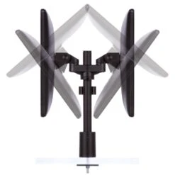 Back To Back Dual Monitor Countertop Mount - POS15 -TechCore Sales Store back to back pos monitor tilt