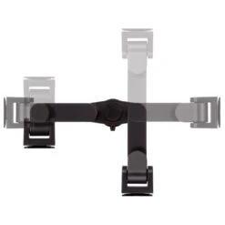 Back To Back Dual Monitor Countertop Mount - POS15 -TechCore Sales Store back to back pos multiple extensions top view