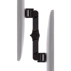 Back To Back Dual Monitor Countertop Mount - POS15 -TechCore Sales Store back to back pos with two extensions in compact arrangement top view