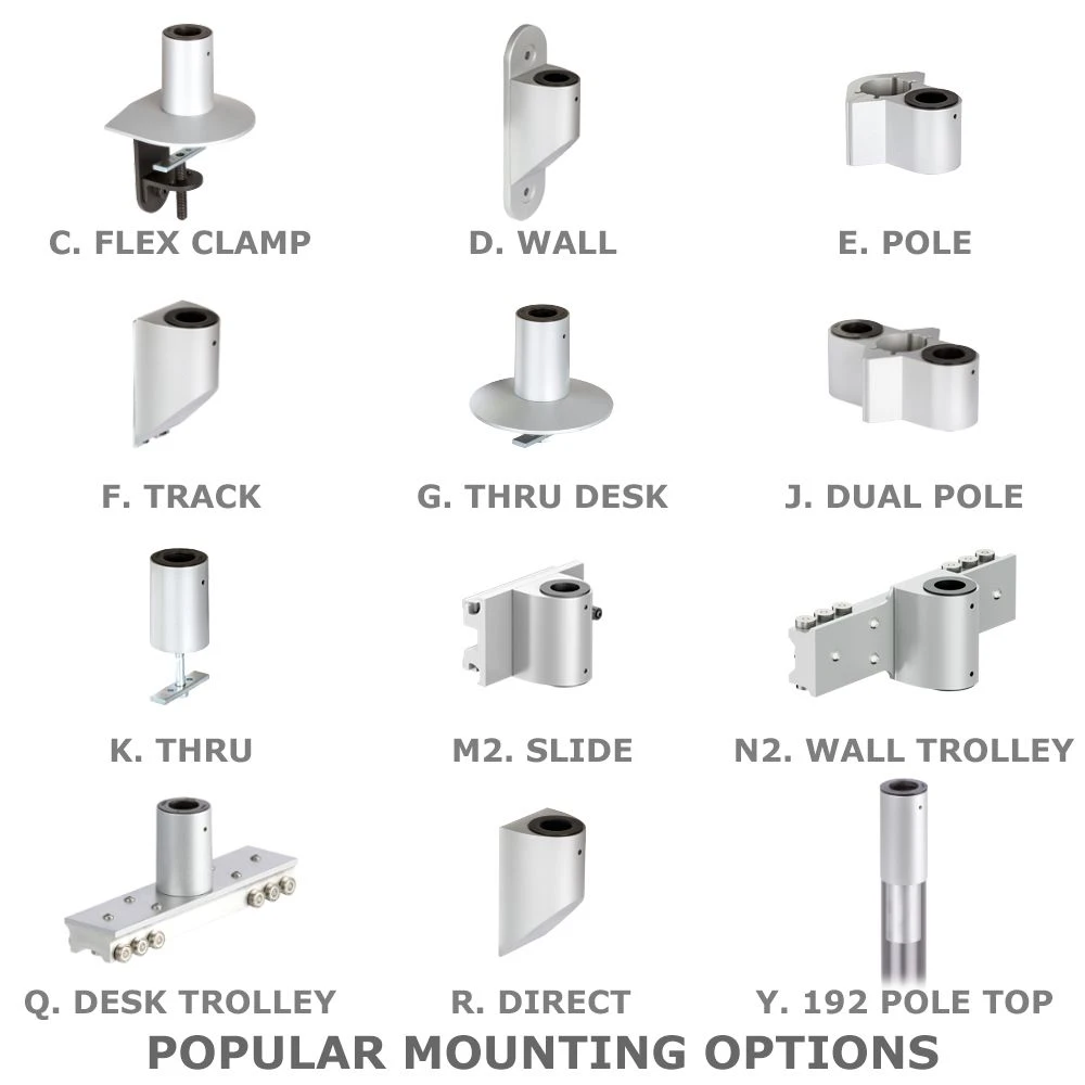 TRS2818D Dual Monitor And Keyboard Arm 7 TRS2818D Dual Monitor And Keyboard Arm - Image 7