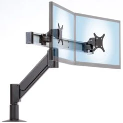 CMD2415 Dual Monitor Mount -TechCore Sales Store cmd2415kit hd steel dual computer monitor arm