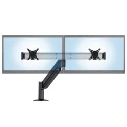 CMD2415 Dual Monitor Mount -TechCore Sales Store cmd2415kit hd steel top view dual monitor beam lifting arm
