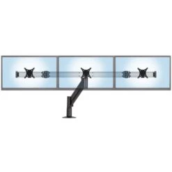 CMT2415 Triple Monitor Arm -TechCore Sales Store cmt2415kit triple monitor height adjustable arm top view