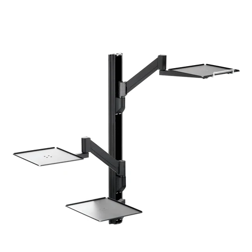EC-TRACK Combo 4 Wall Mount Computer Station 2 EC-TRACK Combo 4 Wall Mount Computer Station - Image 2