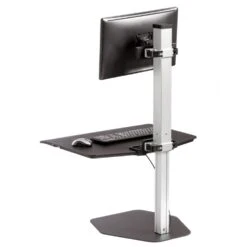Dorian Sit-Stand Desk Converter 15 Dorian Sit-Stand Desk Converter -TechCore Sales Store dor1 dorian single monitor sit stand workstation high position rear view