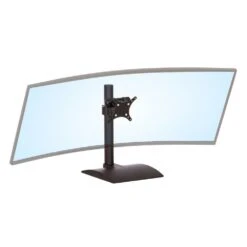 DS9109S Computer Monitor Stand -TechCore Sales Store ds9109s desktop monitor mount utrawide monitors tilted down iso