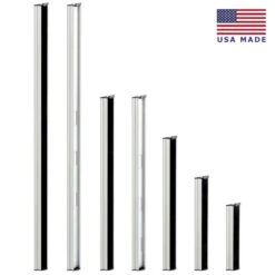 Vertical Wall Tracks For Wall Mounted Workstations