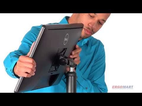 PM90 Pole Top Monitor Mount 2 PM90 Pole Top Monitor Mount - Image 2