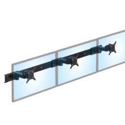 Extended Articulating Display Mounts For ViewTrack™ -TechCore Sales Store hvt art ext extended articulating monitor positioner 3 monitors flat
