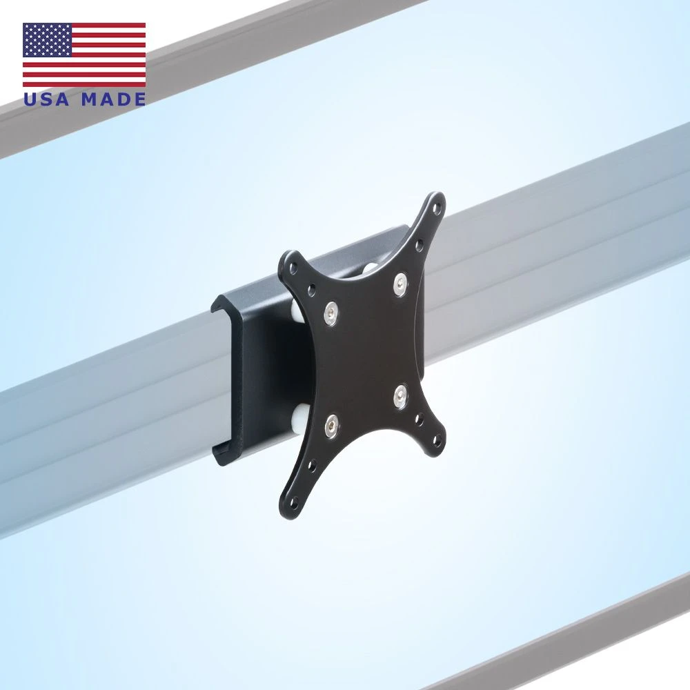 Low-Profile Monitor Mount For Horizontal ViewTrack™ 1 Low-Profile Monitor Mount For Horizontal ViewTrack™