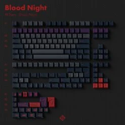 KBDfans Custom Keyboard PBTfans Blood Night