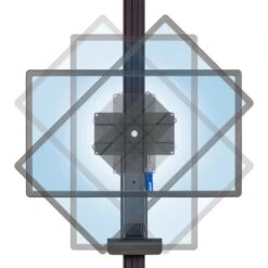 LeverLift Snap Economical Height Adjustable Workstation -TechCore Sales Store leverlift e low profile low profile screen rotation