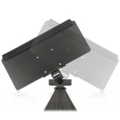 LeverLift Motion Hyper-Adjustable Workstation 34 LeverLift Motion Hyper-Adjustable Workstation -TechCore Sales Store leverlift p articulating keyboard tray swivel top view black