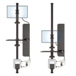 LeverLift Motion Hyper-Adjustable Workstation 22 LeverLift Motion Hyper-Adjustable Workstation -TechCore Sales Store leverlift p custom build cable management front copy