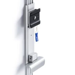 LeverLift Rotating Low Profile Monitor Slider Mount -TechCore Sales Store leverlift slider monolok 75x75 silver 1