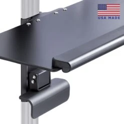 LeverLift Height Adjustable Fixed Angle Keyboard Tray