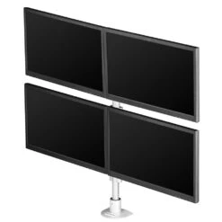 LS1512Q Quad Monitor Stand -TechCore Sales Store ls1512q quad monitor stand lcd monitors mounted horizontally two upper two lower black