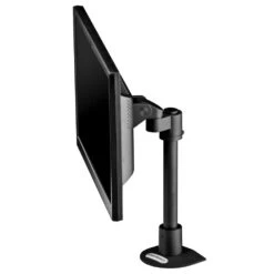 LS413S Single Monitor Mount -TechCore Sales Store ls413 monitor stand pole black