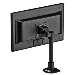 LS413S Single Monitor Mount -TechCore Sales Store ls413s monitor stand black pole back black
