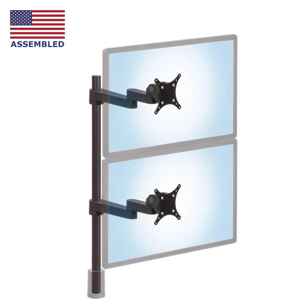 LS9137D Adjustable Dual Monitor Stand 1 LS9137D Adjustable Dual Monitor Stand