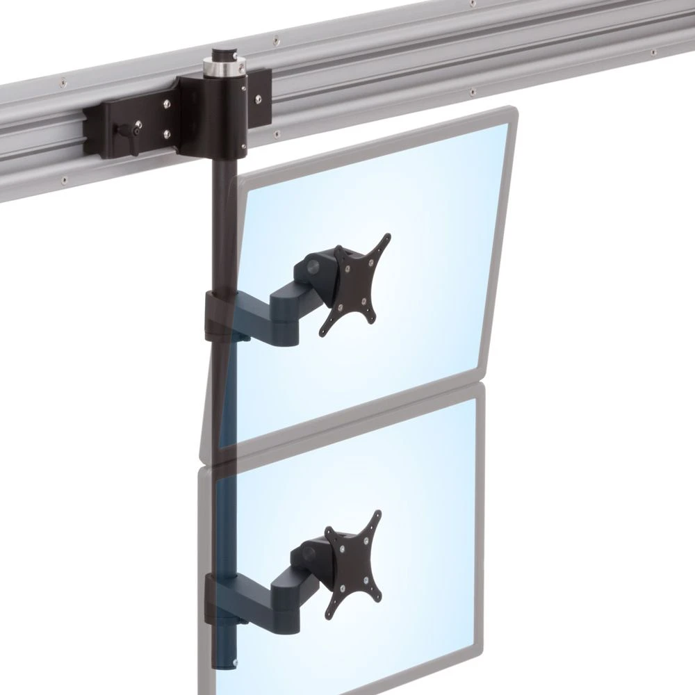 LS9137D Adjustable Dual Monitor Stand 2 LS9137D Adjustable Dual Monitor Stand - Image 2