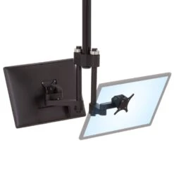 LS9137S Adjustable Monitor Stand -TechCore Sales Store ls9137s horizontal track monitor mount iso back to back