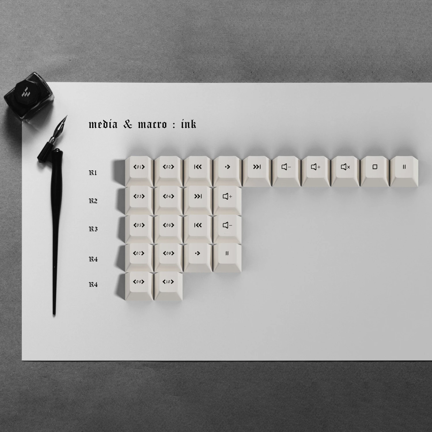KBDfans Custom Keyboard EPBT Inkdrop 11 KBDfans Custom Keyboard EPBT Inkdrop - Image 11