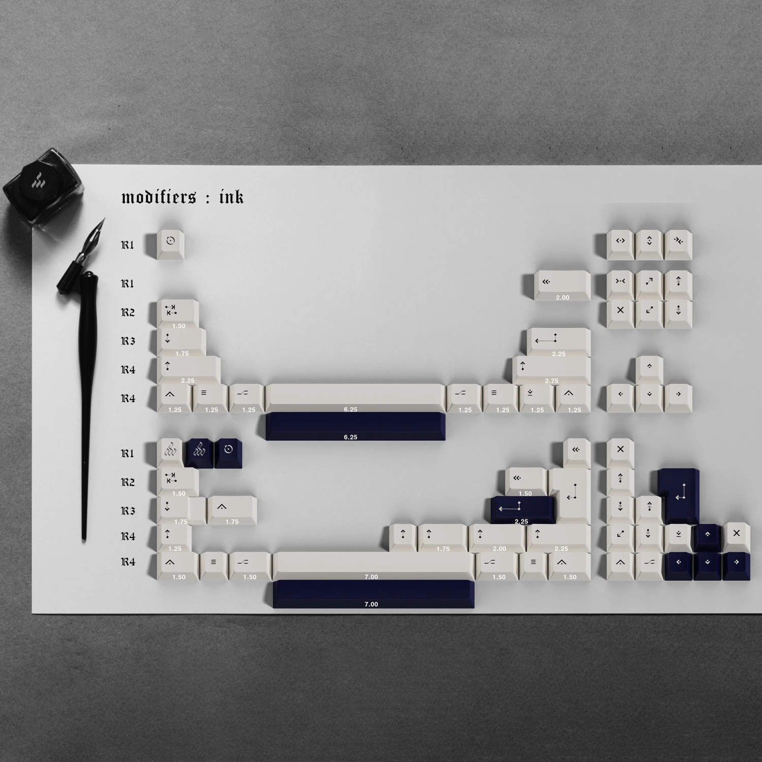 KBDfans Custom Keyboard EPBT Inkdrop 3 KBDfans Custom Keyboard EPBT Inkdrop - Image 3