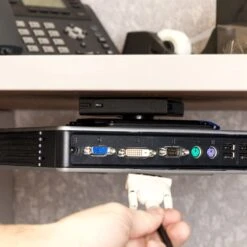 Monolok Flush Mount: Rotating, Secure, Quick Release 18 Monolok Flush Mount: Rotating, Secure, Quick Release -TechCore Sales Store monolok thin client under desk surface rear