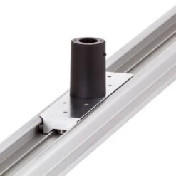 Mount Kit Q: Desktop Monitor Mount On Horizontal Sliding Trolley -TechCore Sales Store mount kit q desktop sliding mount with track iso black