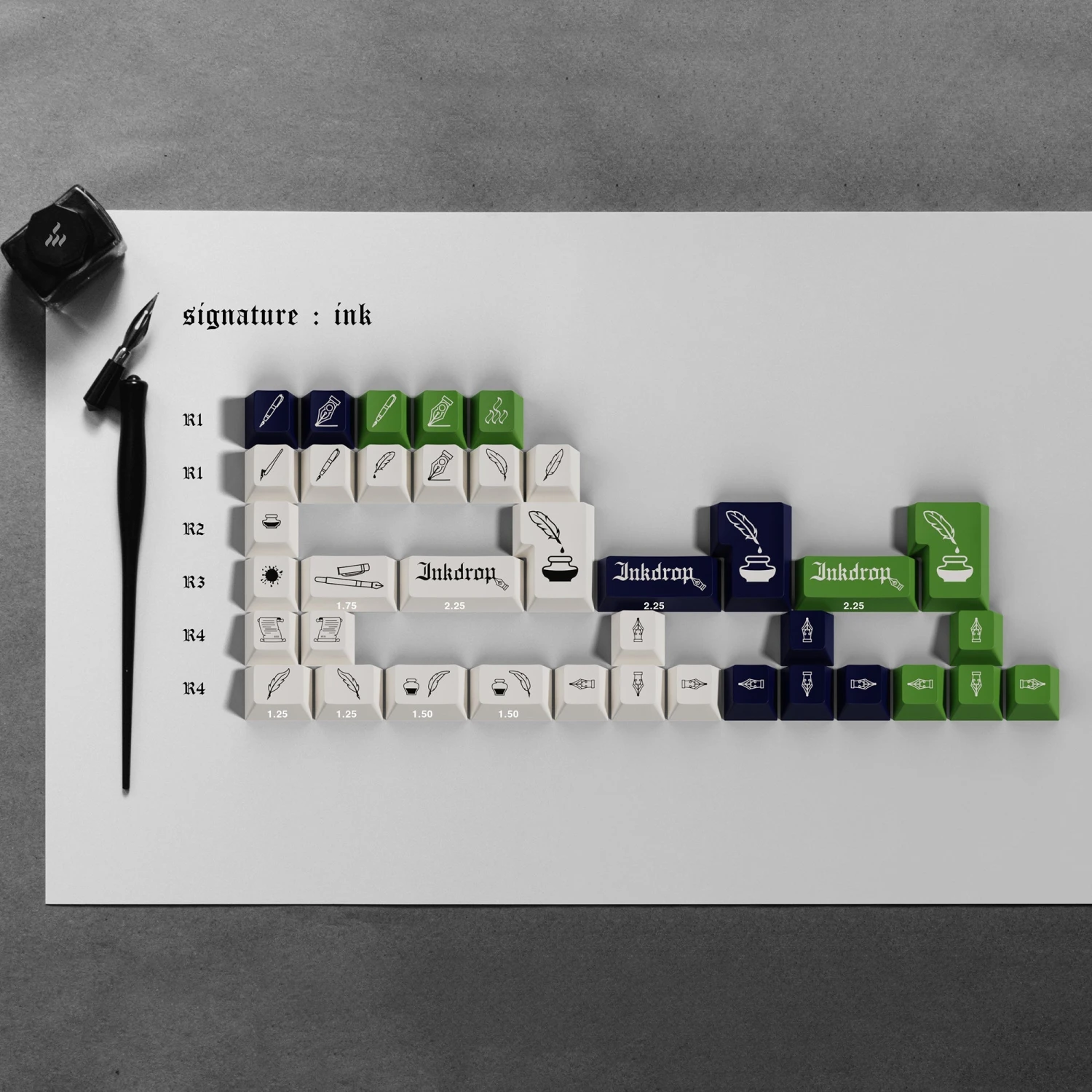 KBDfans Custom Keyboard EPBT Inkdrop 7 KBDfans Custom Keyboard EPBT Inkdrop - Image 7