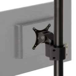 PM40 Monitor Pole Mount -TechCore Sales Store pm40 articulating pole mount on p192 black standard 75 100 vesa iso