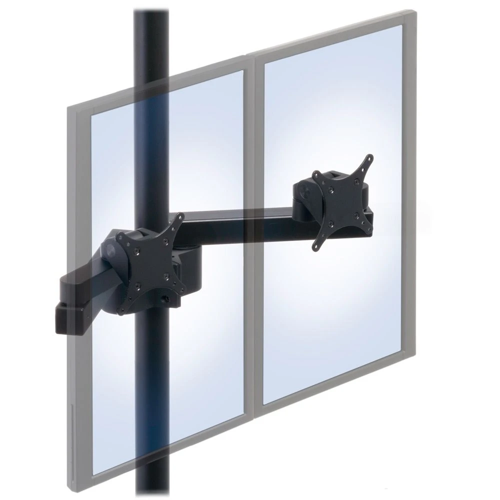 PM44 Dual Monitor Pole Mount 2 PM44 Dual Monitor Pole Mount - Image 2