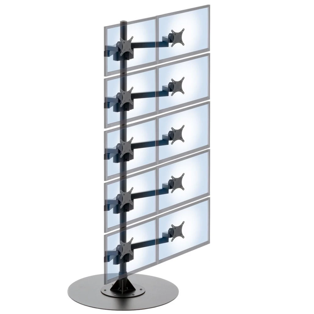 PM44 Dual Monitor Pole Mount 4 PM44 Dual Monitor Pole Mount - Image 4