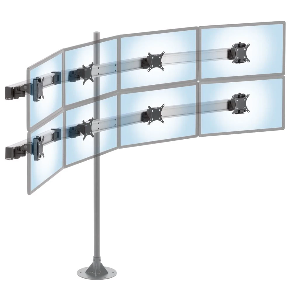 PM64 Quad/Eight Monitor Pole Mount 3 PM64 Quad/Eight Monitor Pole Mount - Image 3
