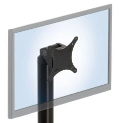 PM90 Pole Top Monitor Mount 13 PM90 Pole Top Monitor Mount -TechCore Sales Store pm90 pole top monitor mount with monitor front isometric view