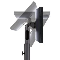 POS18 Point Of Sale Monitor Stand -TechCore Sales Store pos18 stand detail showing range of screen tilt