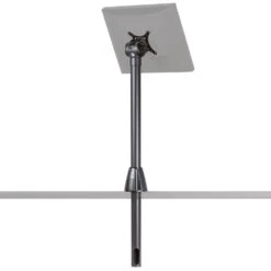 POS5 Through-Counter PoS Monitor Mount 9 POS5 Through-Counter PoS Monitor Mount -TechCore Sales Store pos5 point of purchase mount black thru desk isometric rear view