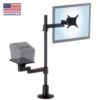 POS9137 Dual Arm Point Of Sale Stand