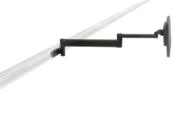 Roller Track Sliding Horizontal Mount System -TechCore Sales Store roller track workstation horizontal reach gif 2