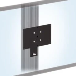 ROTATING FLUSH MONITOR WALL MOUNT FOR EC-TRACK -TechCore Sales Store rotating flush monitor wall mount for ec track 100x200mm vesa black