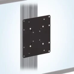 ROTATING FLUSH MONITOR WALL MOUNT FOR EC-TRACK -TechCore Sales Store rotating flush monitor wall mount for ec track 200x200mm vesa black