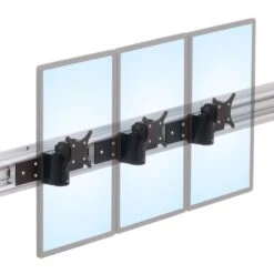 Low Profile Articulating Roller Track Monitor Mount 12 Low Profile Articulating Roller Track Monitor Mount -TechCore Sales Store rt art mount roller track compact triple monitor iso