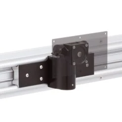 Low Profile Articulating Roller Track Monitor Mount 19 Low Profile Articulating Roller Track Monitor Mount -TechCore Sales Store rt art mount roller track low profile monitor mkit n2 close up black