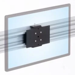 Roller Track Movable/Sliding Flush Monitor Mounts -TechCore Sales Store rt flush positioner 100x200mm monitor vesa iso