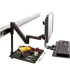 Roller Track Sliding Horizontal Mount System -TechCore Sales Store rt horizontal computer track equipment platform